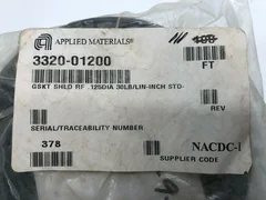 APPLIED MATERIALS AMAT 3320-01200 GSKT SHLD RF .125DIA 30LB/LIN-INCH STD