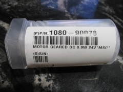 Applied Materials Implanter Motor Geared DC 0.9W 24V- Part 1080-90078, MTR-003