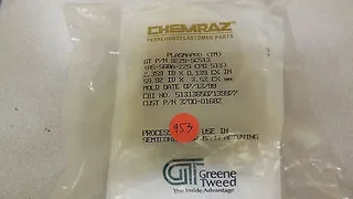 3700-01682, AMAT, ORING ID 2.359 CSD .139 CHEMRAZ SC513 80 DURO WHT