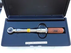Utica TCI-150RA Torque Wrench, 30-140 in-lbs, 1/4" Drive