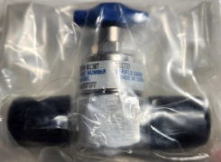 AMAT 3870-01307 Valve MNL Diaphragm 3500PSI 1/4VCR-F/F 1/4TURN SST