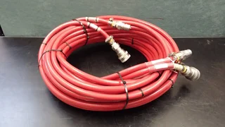 Applied Materials 0010-35534 DI In/Out Hose Lines 51' Parker Quick Connects