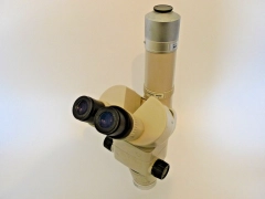 Nikon SMZ-2T Trinocular Stereo Microscope w/ C-0.6X TV Lens - Made in Japan