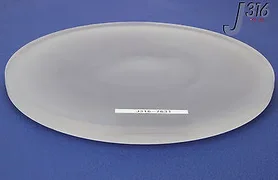 7631 LAM RESEARCH QUARTZ PLATE 37.1CMX20.05MM W/ 2 HOLDER(PARALLE 716-028454-012
