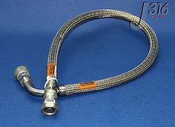 1969 CTI/AMAT SS FLEXIBLE HOSE, 1/2" FITTING WITH ONE ELBOW 8081617 / 3400-01084