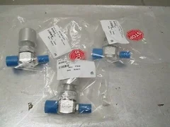 AMAT 3870-00864, Veriflo 955A0PLPNCSFSFM, 45400048 pneumatic valve,VCR fitting