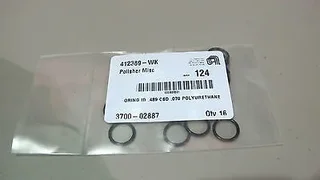 APPLIED MATERIALS P/N 3700-02887 O-RING id 489CSD .070 POLYURETHANE