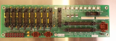 AMAT 0100-09106 Expanded Gas Panel Interface PCB Board Rev F