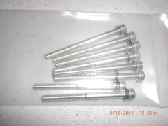 Screw PKG 8 (AMAT) 3690-01882 with 3880-01023 CAP SKT HD 6-32x1.75L SST SLVR-PLT