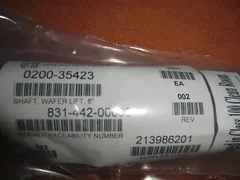 AMAT 0200-35423 SHAFT, WAFER, LIFT 6 ", NEW