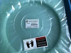 Applied Materials 0200-09214 RING,PEDESTAL,QUARTZ,4" METAL ETCH CHAMBER