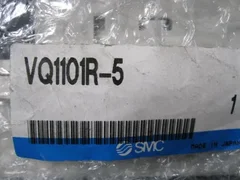 SMC VQ1101R-5   VALVE, SOL 24VDC 0-.8MPA (SMC