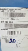 APPLIED MATERIALS P/N 0020-93555 RING, COVER, C3.0, SST. LEANCOAT PVD 300MM