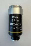 Nikon MRP70100 CFI E Plan Achrot 10xObjective N.A 0.25 W.D 7.0mm