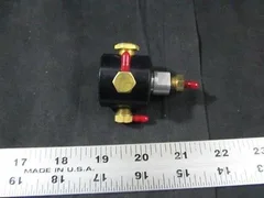AMAT 3870-02433 VALVE LOCKOUT ASSY 3WAY BARB STRAIGHT/ELBOW/ELBOW