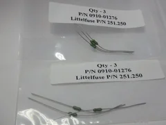 AMAT 0910-01276 LITTLEFUSE 251.250 PICO FUSE .25 AMP (Lot of 6)