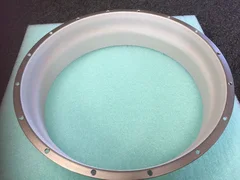 0021-20089 SHIELD, UPPER 8" DURA AL-ARC SPRAYED
