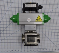 0190-29042 / A&N ISOLATION VALVE ASSY W/ ACTUATECH ACTUATOR GS53-F05-F07 / AMAT