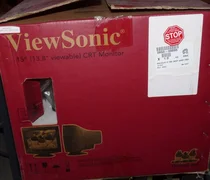 NEW VIEWSONIC 15" 13.8" VIEWABLE CRT MONITOR AMAT 0850-00095 APPLIED MATERIALS
