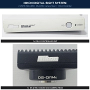 Nikon Digital Sight DS-Qi1Mc Cooled Mono CCD Camera + DS-U3 Controller System