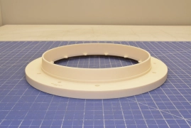 0200-09763 / RING,CLAMPING,NOTCH,AL, 200MM,1.11 HT,FI / APPLIED MATERIALS AMAT