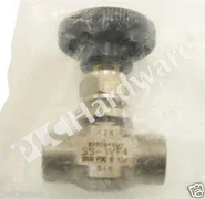*NEW* Swagelok SS-1VF4 Integral Bonnet Needle Valve 0.73 Cv 1/4 in FNPT QTY