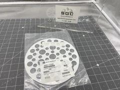Applied Materials/AMAT 0021-77542 TITAN HEAD BACKING PLATE, SUPPORT PAD 8"