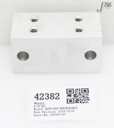 42382 APPLIED MATERIALS BLOCK ALIGNMENT CHAMBER MOUNT 0021-15194