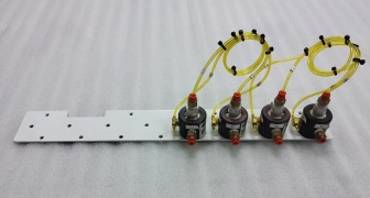 Applied Materials 0040-32264 CLIPPARD 2012 3-WAY VALVE, BRACKET AMAT (C)