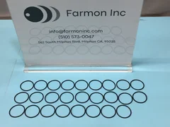 LOT OF 25 AMAT 3700-01883 ORING ID 1.176 CSD .070 ,75 DURO , 158510