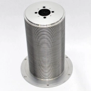 Applied Materials Stainless Vacuum Bellows 0040-08470 175mmL 89mmD 130mm Flange