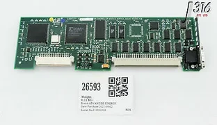 26593 ADVANCED ENERGY PCB, CTLR MOD VERTICAL MOUNT RS485, AE-254 2305737-A