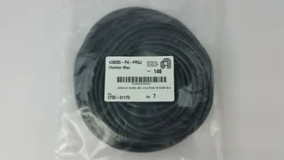 APPLIED MATERIALS 3700-01170 O-RING ID 18.955 CSD .210 VITON 75 DURO BLACK, 7pcs
