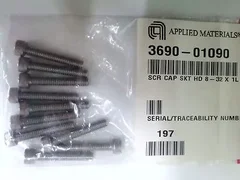 AMAT 3690-01090 SCREW,SOCKET HEAD,8-32*1,PAD CONDITIONER, NEW, LOT 10