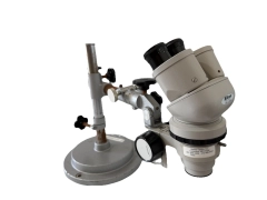 Nikon SMZ3 Stereo Microscope w/ Boom Stand & Dust Cover – 0.9x–4x Zoom, Labatory