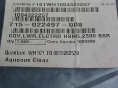 LAM RESEARCH LOWER COVER BSR ELECTRODE 2300 715-022497-008