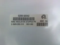 AMAT 0200-02542 RING INSULATOR STEPPED PRODUCER ETCH, NEW