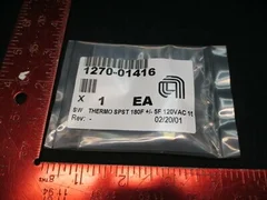 Applied Materials (AMAT) 1270-01416 SW THERMO SPST 180F +/- 5F 120VAC 15
