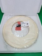 Applied Materials AMAT 0200-03388 REV 004 SINGLE RING CERAMIC 200MM NOTCH 500 HE