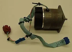 AMAT  0010-00070 Stepper Motor Assembly With Brake &amp;  HEDS-6300 Encoder 2.25" 
