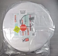 Applied Materials AMAT, STD PVD DEGAS QUARTZ VIEWPOINT LID, p/n 0010-19026