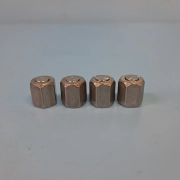 159-0203 AMAT 3300-03328-(4EA) FTG TBG END-CAP 1/4T X 7/16-20 SAE [USED]
