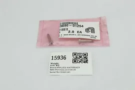 15936 APPLIED MATERIALS SCR MACH SHLDR 8-32X.187ODX3/4L HEX SK 3690-01254