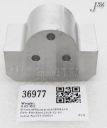 36977 APPLIED MATERIALS MANIFOLD, LID, GAS/WATER OUTLET 0041-63640