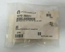 AMAT 1270-00221 SW PRESS NO LP/.156 HP 3/4 IN H20