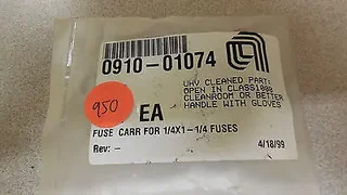 0910-01074, AMAT, FUSE CARR FOR 1/4X1-1/4 FUSES
