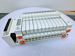 SMC VV5Q11-12-X3093V Manifold,AMAT 4060-00946 Rev 0,VQ1200-51-X508 x12pc_,96514