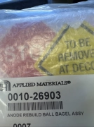 Applied Materials 0010-26903 Anode Rebuild Ball Bagel Sassy