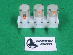 AMAT 0190-77506 3 VALVE MANIFOLD FURON 1108184, USED