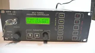MKS 652D Vacuum Gauge Exhaust Throttle Valve Controller